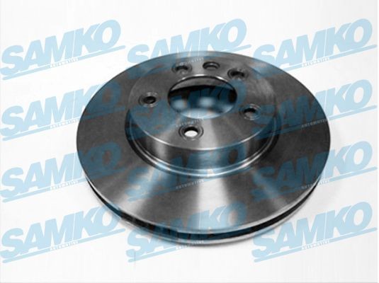 Samko P2009V Brake Disc for Porsche, VW