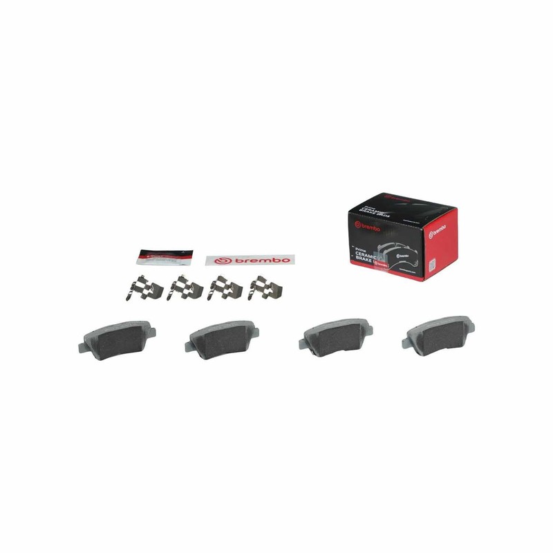 Brembo OEM Front & Rear Ceramic Brake Pads Kit For 2011-2016 Hyundai Elantra gallery
