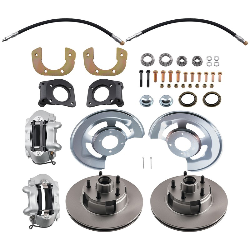 11" Front Brake Disc Conversion Kit for Ford Mustang 1964 1965-1967 V-8 Spindle gallery