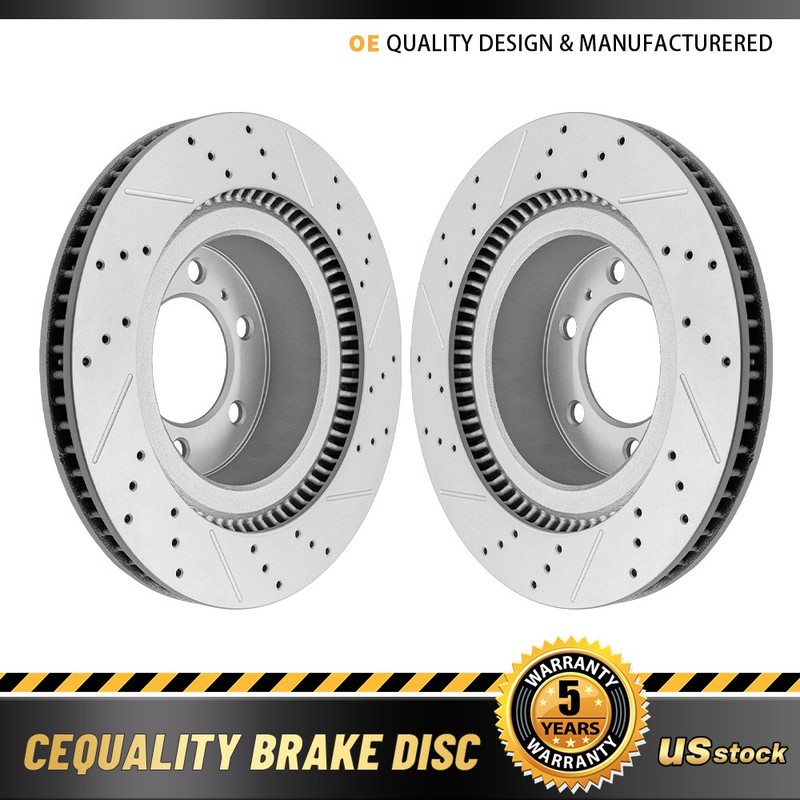 13.94 inch (354mm) Front Disc Brake Rotors for Toyota Tundra Sequoia Lexus LX600