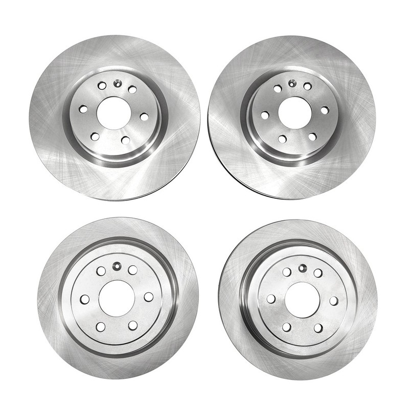 For 2010 2011 - 2016 Cadillac SRX Front Rear Rotors + Ceramic Brake Pads New gallery