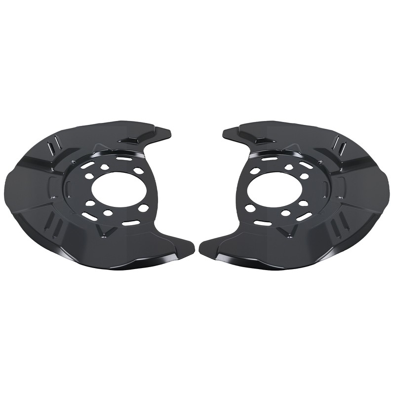 Pair Brake Dust Shield Front for Subaru Impreza Crosstrek Forester 2008-18 Black gallery