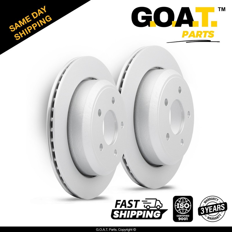 Rear Brake Rotors for 10-11 Ford Ranger 10 Mazda B2300 10 Mazda B4000 11.62 in