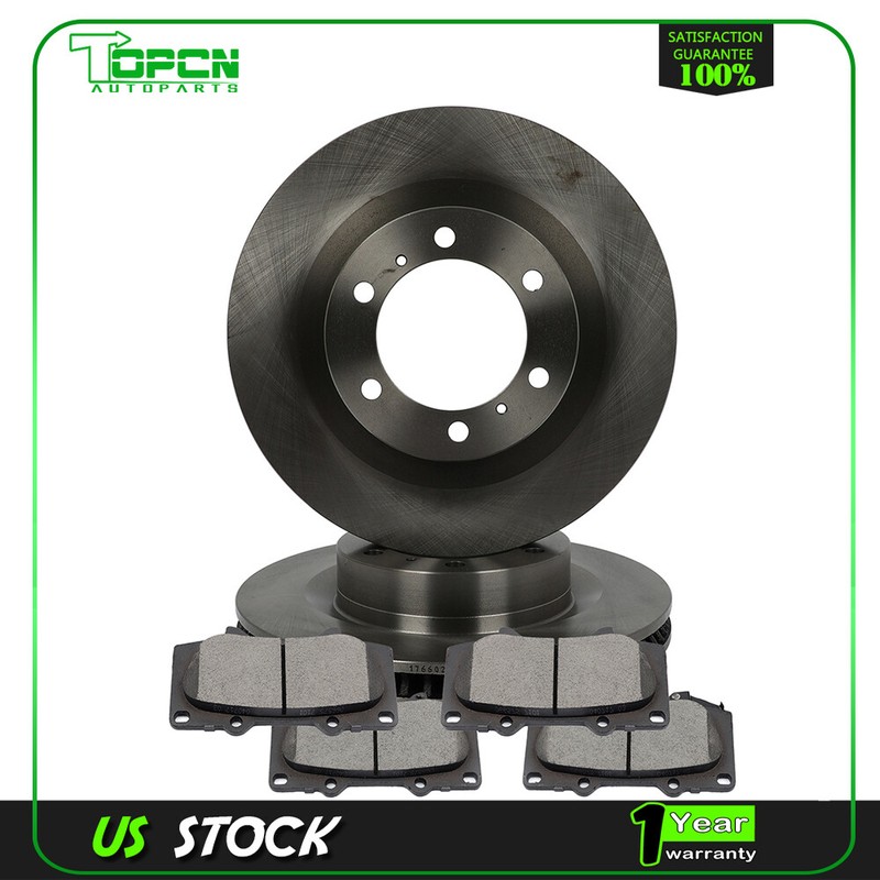 Fits LEXUS GX460 2010 2011 2012 – 2019 Front Brake Rotors Discs And Ceramic Pads
