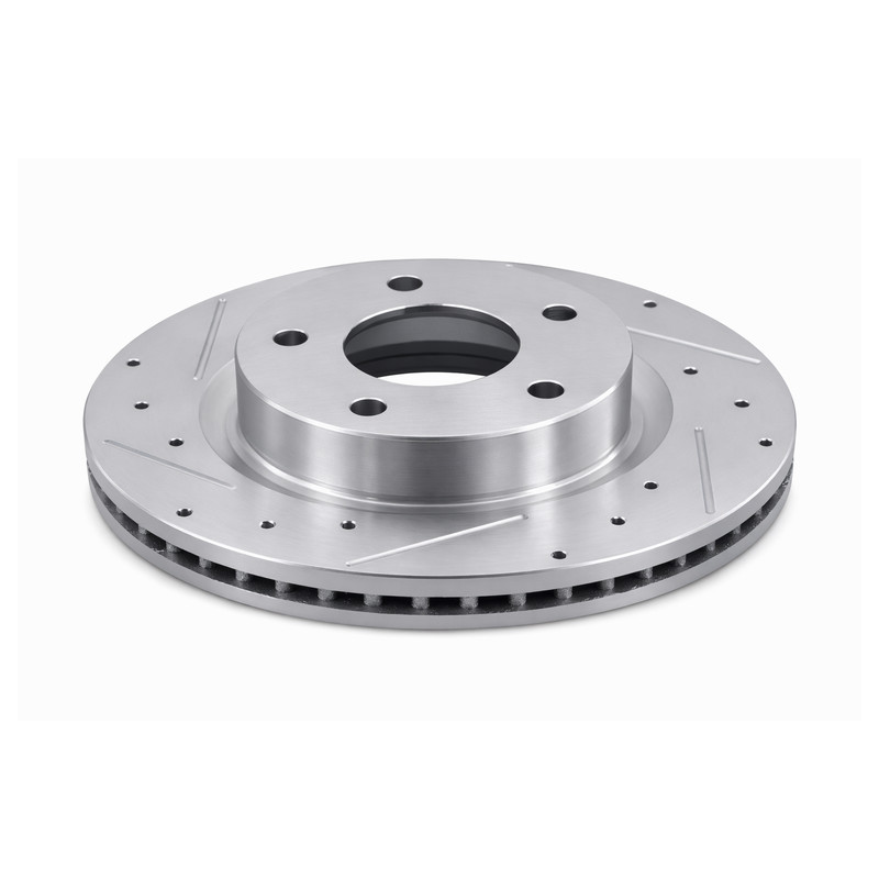 Front High-Performance Drilled Disc Brake Rotors for Nissan Altima 2007 - 2025 gallery