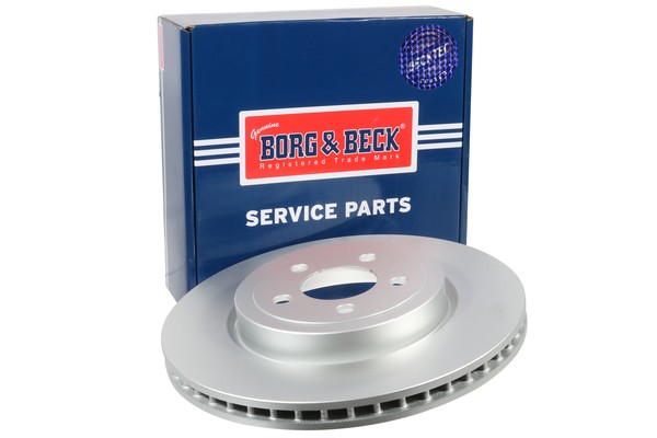 2x Brake Discs Pair Vented Front 345mm BBD5827S Borg & Beck Set 04779197AA New gallery