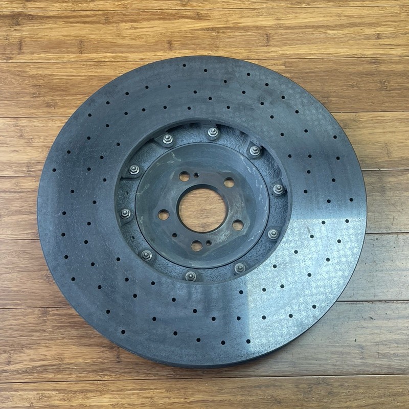 2021-2025 Audi RS7 4K8 4.0L AWD Carbon Ceramic Brake Caliper & Rotor Set 21k OEM gallery