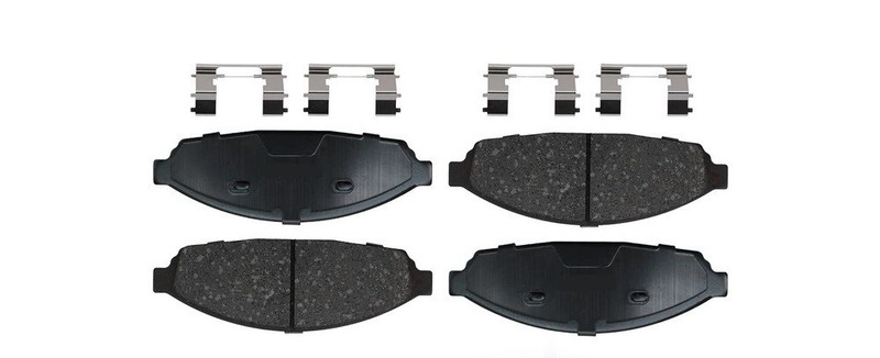Front Rear Ceramic Ceramic Brake Pads Rotors Kit gallery