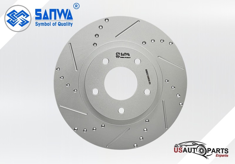 FRONT RH BRAKE ROTOR VENTED & GEOMET COATED D&S 296 MM FOR MAXIMA ALTIMA 02-06