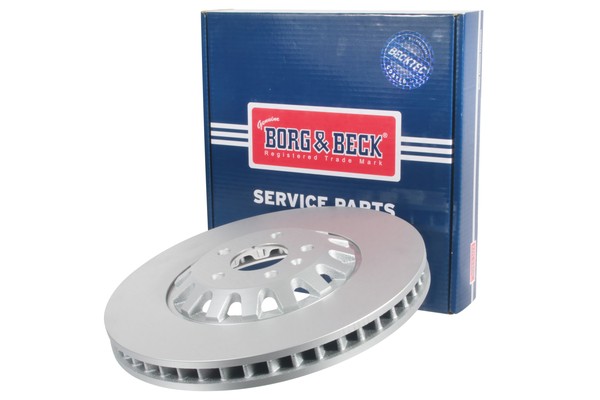 2x Brake Discs Pair Vented fits VW TOUAREG CR7 3.0 Front 2018 on 375mm Set B&B gallery