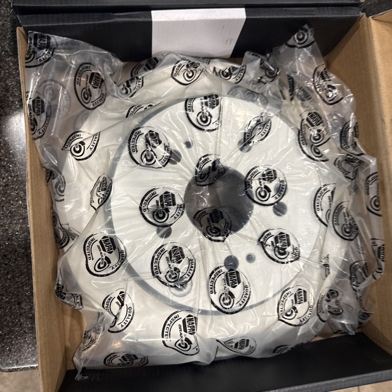 PowerStop JBR1158EVC Rear Disc Brake Rotor Genuine Geomet Coated *New* Set Of 2 gallery