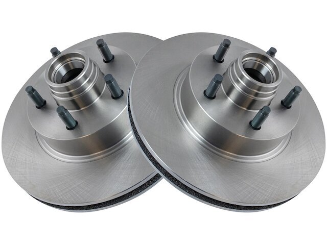 TRQ 12QV84J Front Brake Rotor Set Fits 1998-2000 Mazda B3000 RWD