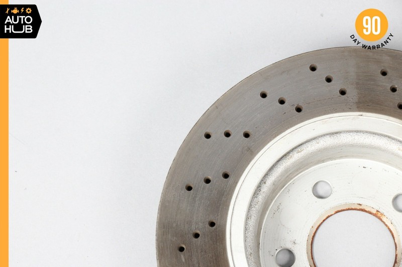 03-06 Mercedes R230 SL500 Front Brake Rotor Disc Set of 2 With Pads OEM gallery