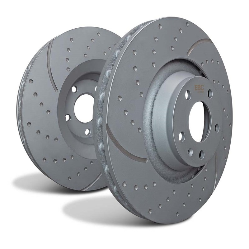 EBC Brake Discs Turbo Groove Disc (GD) Front GD7781