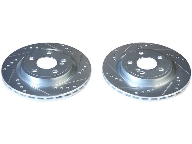 Rear Brake Rotor Set For 14-19 Mercedes CLA250 JJ49G9