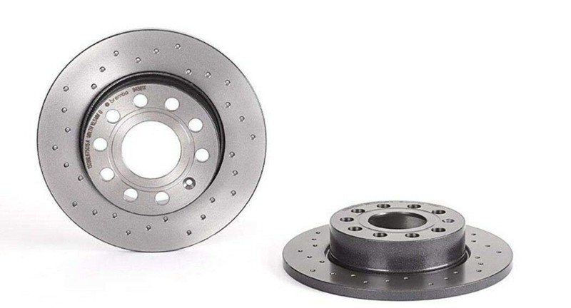 Brembo 08.9488.1X Xtra UV Coated solid drilled Rear Brake Rotor