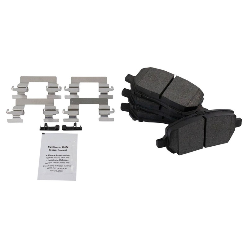 Front Metallic Brake Pad & Performance Coated Rotor Kit w/Chemicals gallery