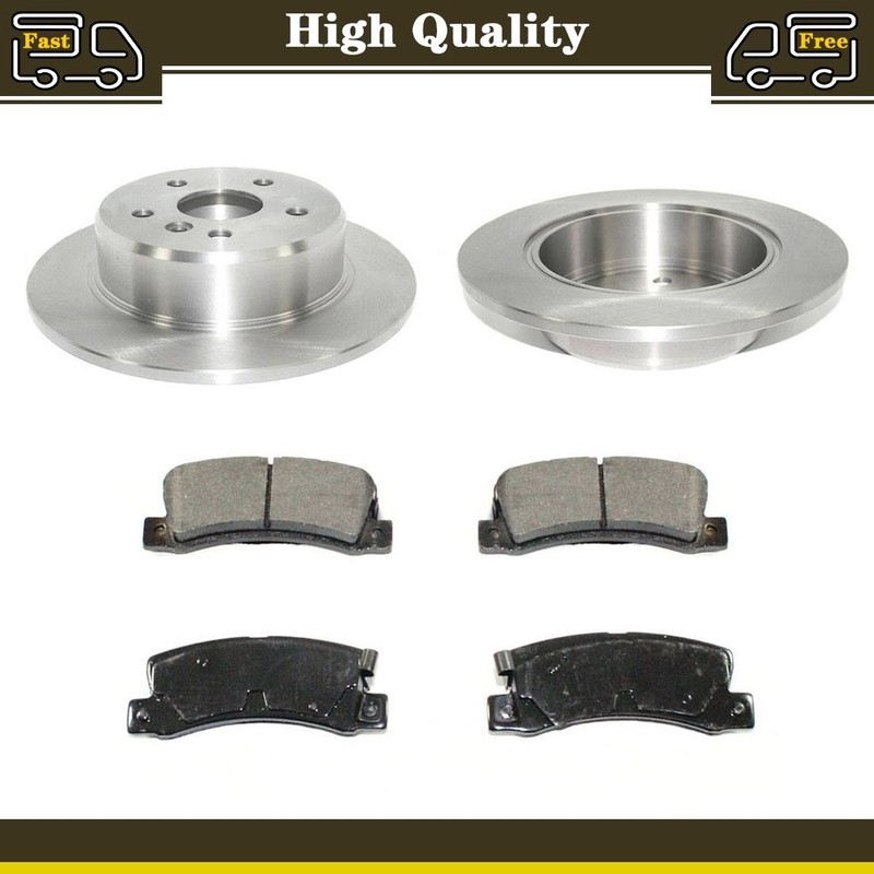 Rear disc brake pads and rotors Fits 2000 2001 2002 2003 1999 Lexus RX300