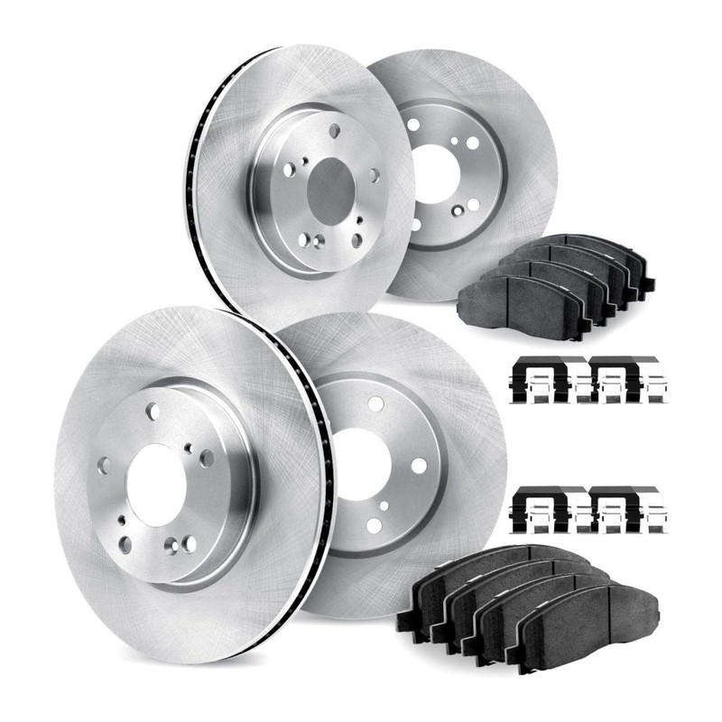 For BMW 328d/328d xDrive 2014-2018 Brake Rotor Set Front And Rear | Cast Iron gallery