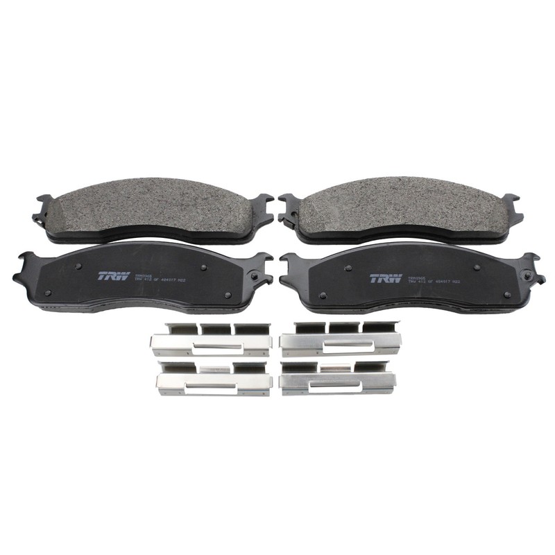 DuraGo Front Rear Disc Brake Rotor TRW Metallic Pad Kit for Dodge Ram 1500 06-07 gallery