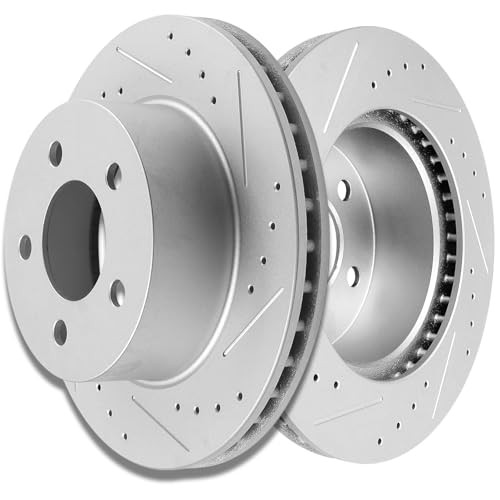 Front Disc Brake Rotors Kits Fit For Jeep 5115 Front Brake Rotors Kits[2PCS]