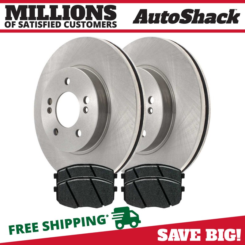 Front Brake Rotors & Pads for 2010-2013 Kia Forte Koup 2012 Forte5 2.0L 2.4L