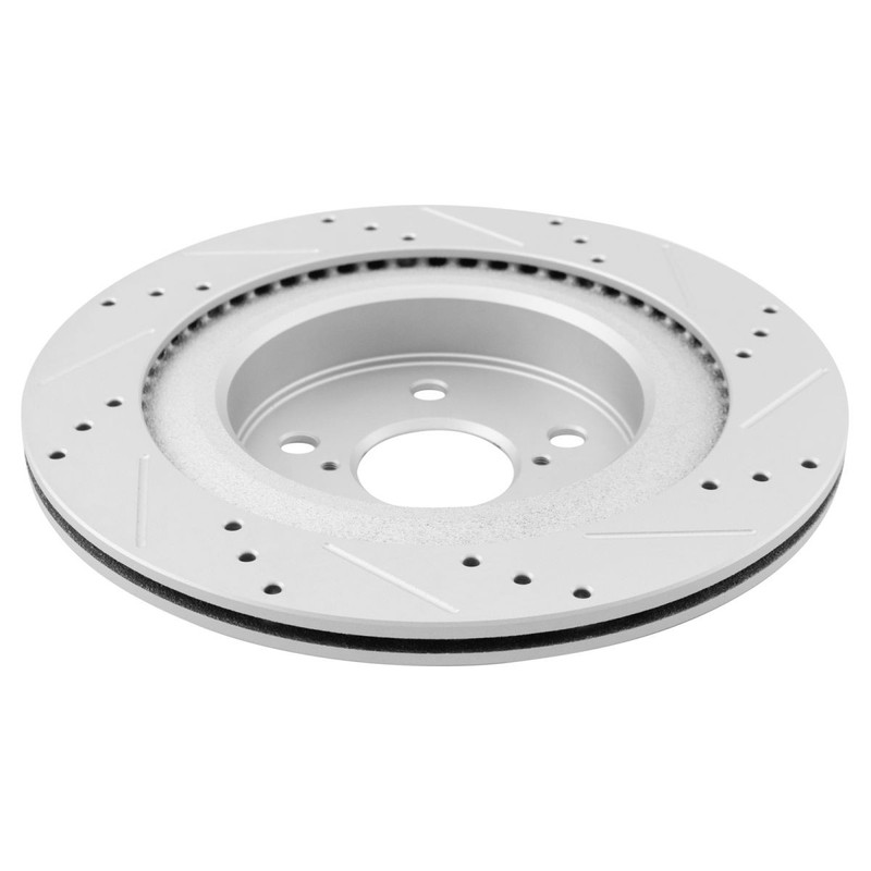 Performance Rear Brake Pad & Rotor Kit Ceramic Premium G-Coated Fits Lexus gallery