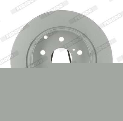 Ferodo DDF2307C Brake Disc for Toyota