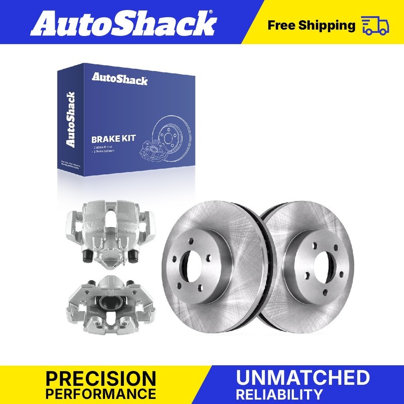 Front Brake Rotors Calipers for Ford, Escape 2011-2012, 4WD FWD L4 2.5L V6 3.0L