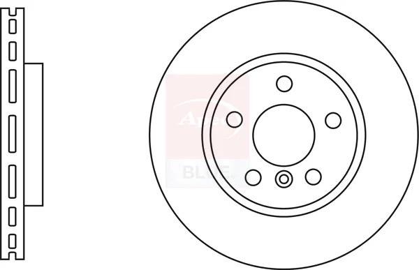 2x Brake Discs Pair Vented fits MINI COOPER F55, F56 2.0D Front 2013 on 294mm gallery