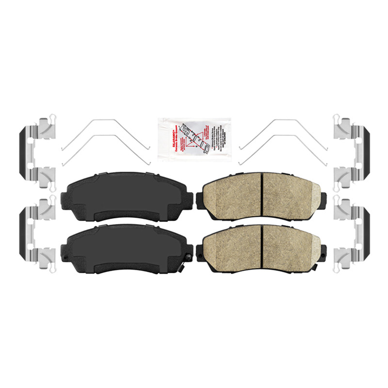 Front & Rear Ceramic Brake Pads & Coated Rotors FOR 2007-2016 HONDA CR-V & RDX gallery