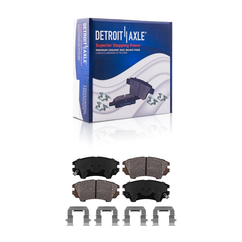 321mm Front Brake Rotors + Ceramic Brake Pads Kit for Chevrolet Camaro gallery
