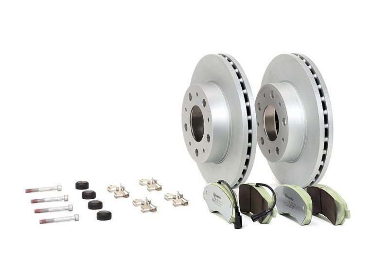 Brembo Greenance Front Brake Discs & Pads Kit Fits Vauxhall Fiat Peugeot gallery
