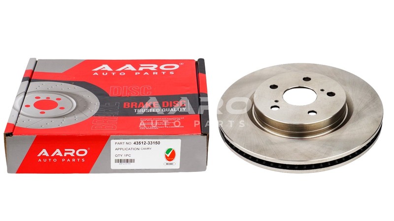 43512-33150 AARO BRAKE DISC ROTOR FRONT FITS CAMRY 2019~