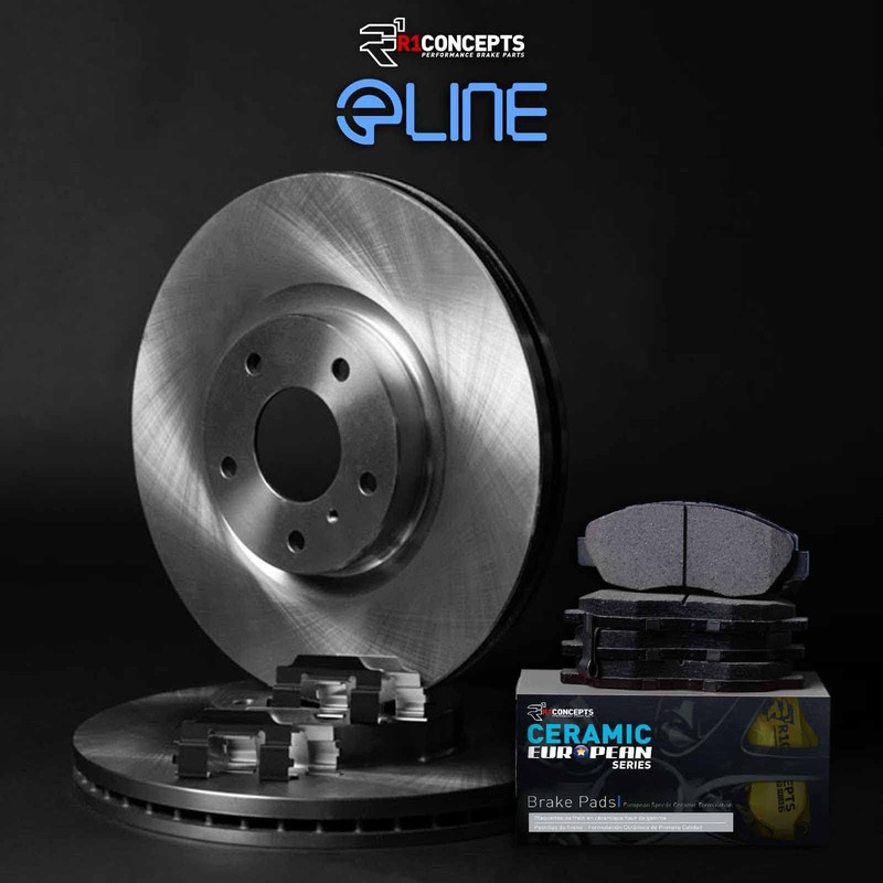 R1 Concepts Wfth1 27047 R1 Concepts Brake Rotor Blank With Euro Ceramic Pads gallery