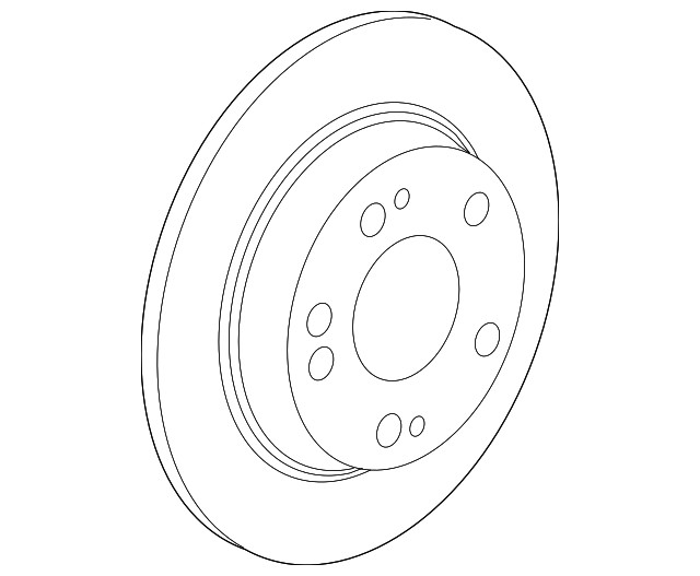 Genuine Honda Disc Brake Rotor Rear 42510-TBA-A00