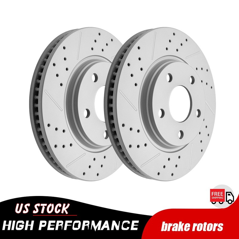 297mm Front Drilled Brake Rotors for Buick Allure Lacrosse Pontiac Grand Prix