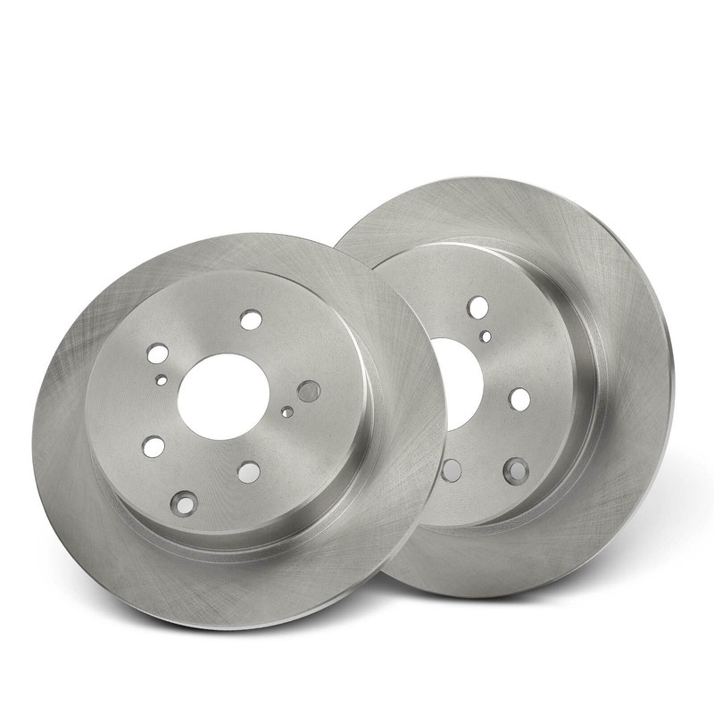 2x Rear Side Disc Brake Rotors for Toyota Prius V 2012-2017 Mirai 2016 2017 2018 gallery