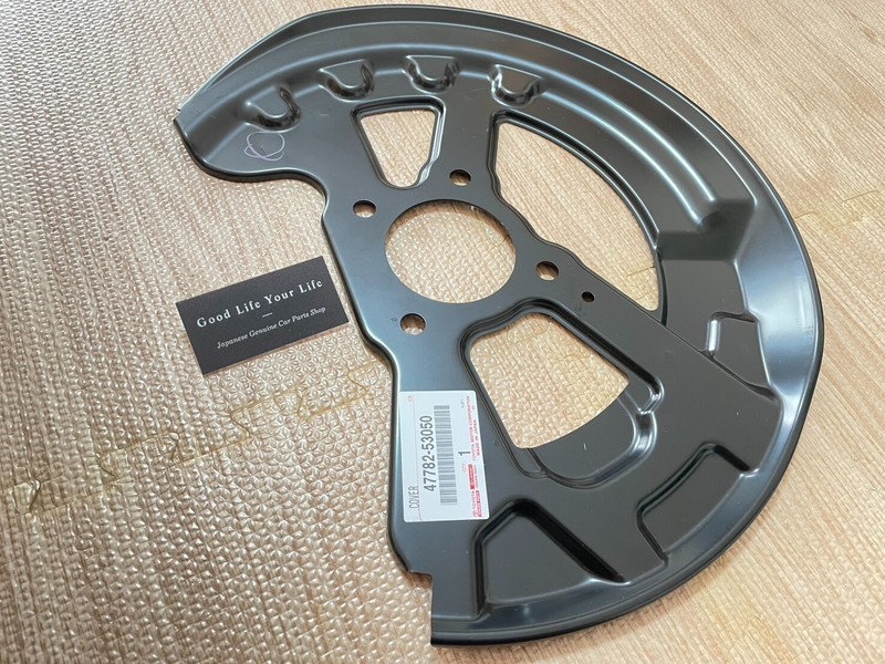 LEXUS FRONT BRAKE DUST COVER RH & LH 47781-53050 & 47782-53050, IS F GENUINE OEM gallery