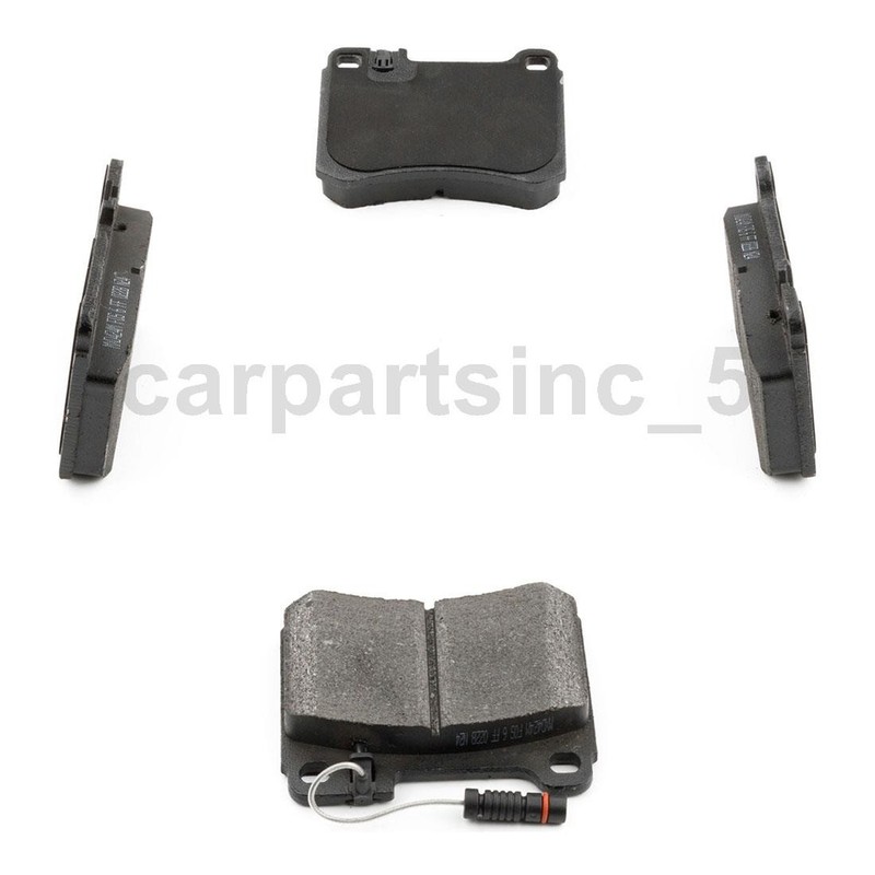 Brake Pad Brake Rotor Front Fits 1986-1989 Mercedes-Benz 560SL gallery