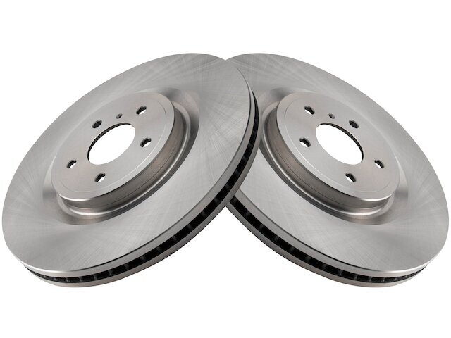 TRQ 29HP59S Front Brake Rotor Set Fits 2009-2013 Infiniti FX50