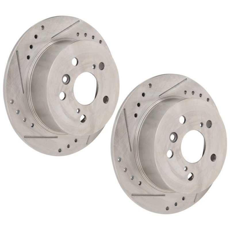 Rear Brake Disc Rotors for Lexus ES350 Toyota Avalon Camry 2007-2011