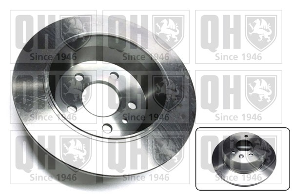2x Brake Discs Pair Solid fits MERCEDES V230 638 2.3 Rear 96 to 03 280mm Set QH gallery