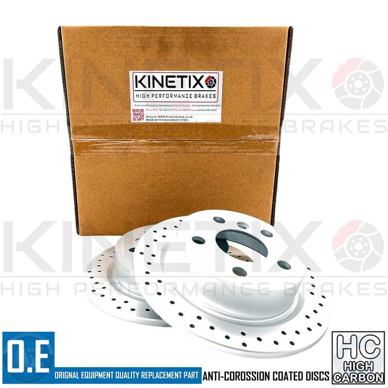 FOR MINI COOPER SD F54 FRONT REAR DRILLED BRAKE DISCS PADS SENSORS 335mm 259mm gallery
