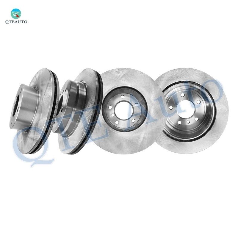 Set of 4 Front 312mm-Rear 300mm Brake Disc Rotors For 2007-2013 BMW 328I