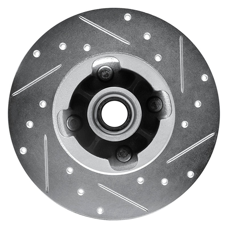 For Chevy Chevette 78-87 Brake Rotor DFC Premium Drilled & Slotted Front Driver gallery