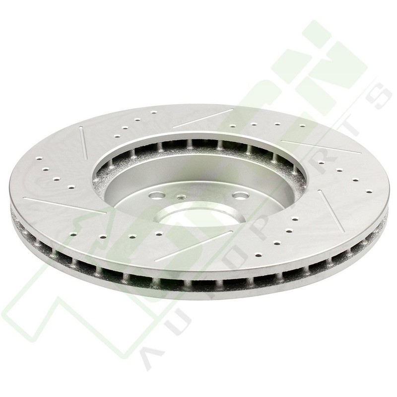 Front Brake Rotors Ceramic Pad For 2003-07 Honda Accord 13-15 Civic Drill & slot gallery