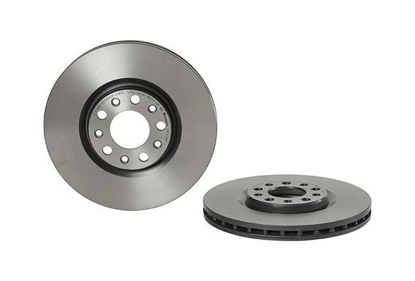 Brembo Front Brake Disc Fits Fiat 500 2014- Jeep Renegade 2014- Compass 2016- gallery