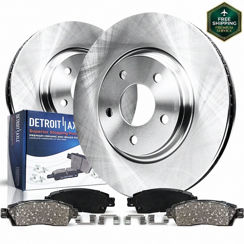 10.94in 278mm Front Disc Rotors Ceramic Pads Ford Focus Volvo C30 S40 Kit – SALE