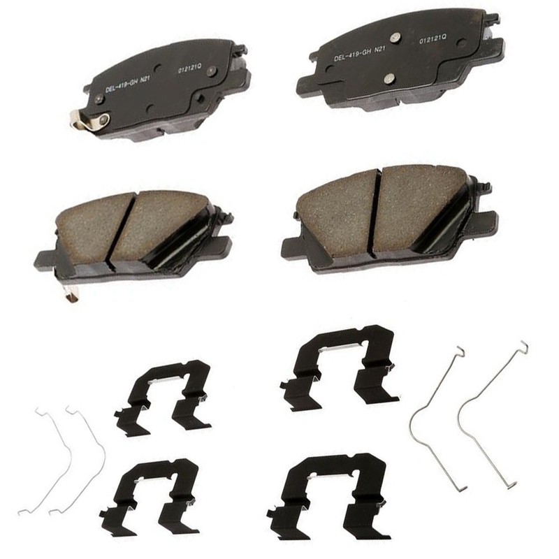 Front & Rear Ceramic Brake Pads Kit For 2018-2020 Chevy Equinox 9 Yr Warranty